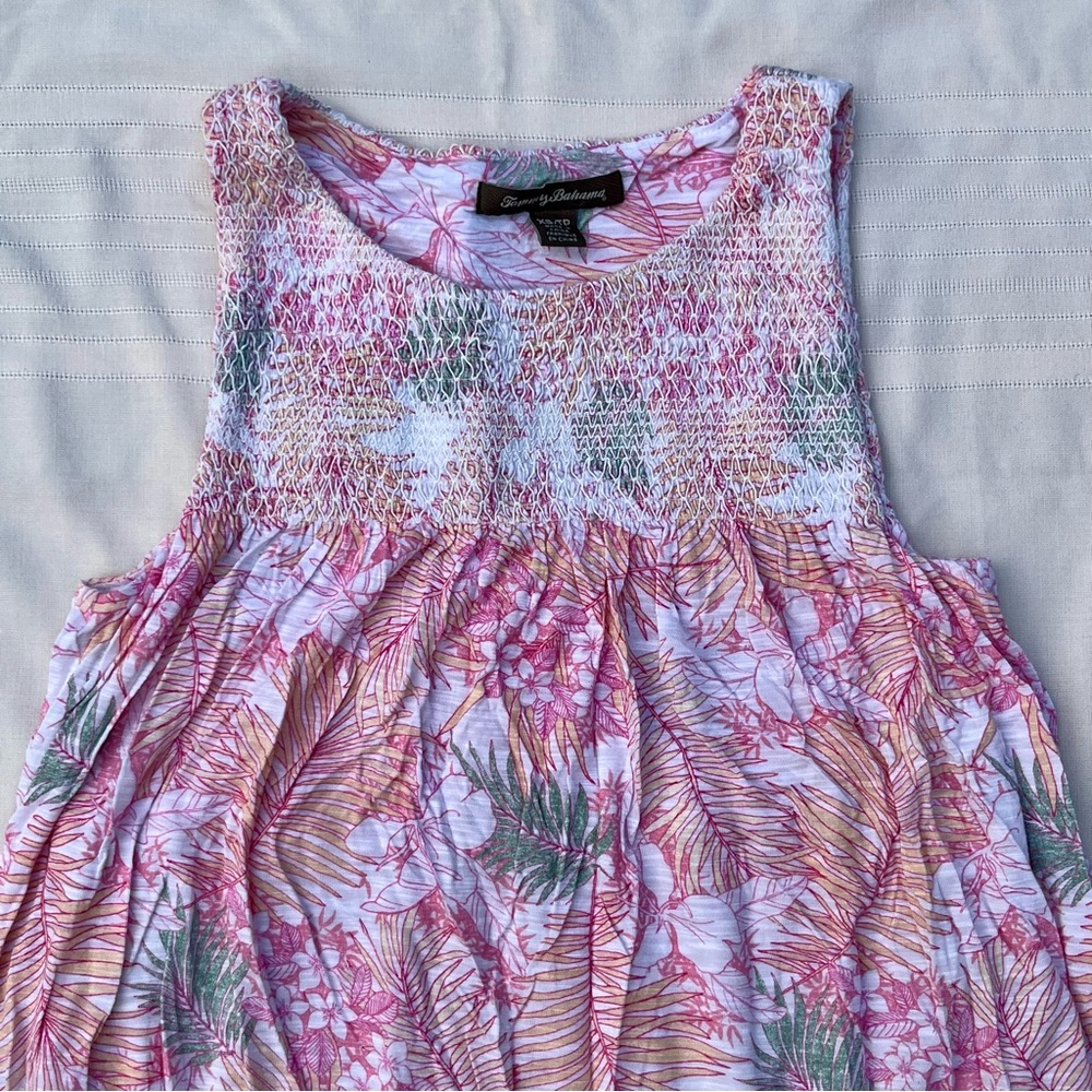 Tommy Bahama Que Sera-Serafina Sleeveless Flowy Dress XSmall